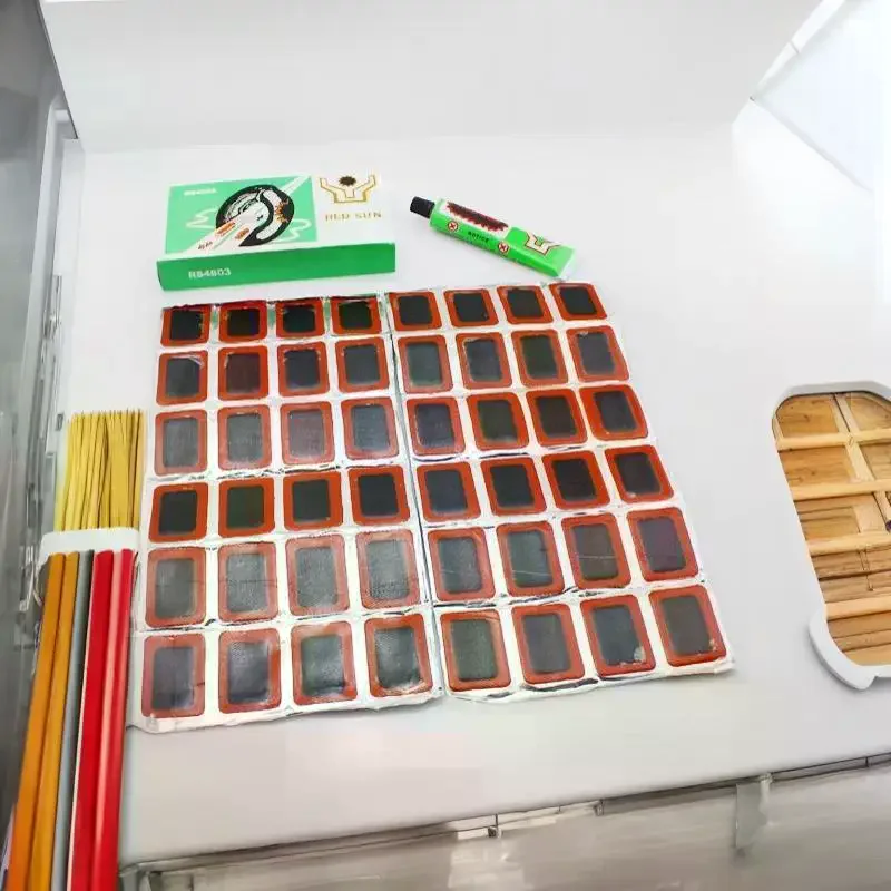 12/24/36/48Pcs Rubber Bicycle Tire Repair Patch Professional Bike Repair Kits For Cycling Motor Tyre Inner Tube Puncture