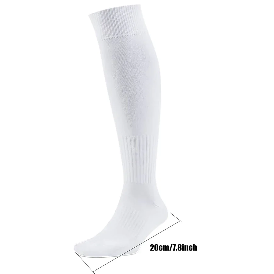 Over Knee High Long Athletic Non Slip Grip Socks for Men and Women Football Basketball Baseball Rugby Soccer