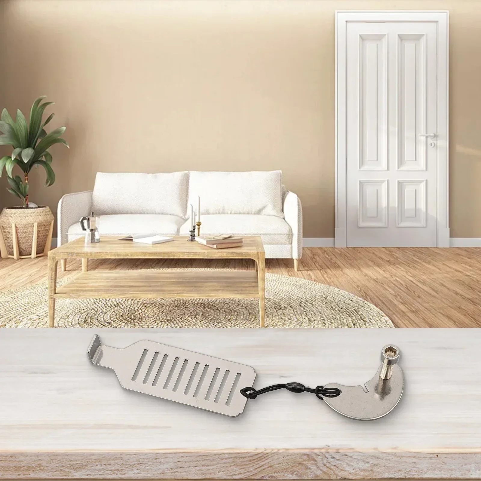 Strumento di sicurezza sicuro dell'hardware dell'acciaio inossidabile della serratura della porta portatile per il viaggio per la protezione affidabile della Privacy domestica