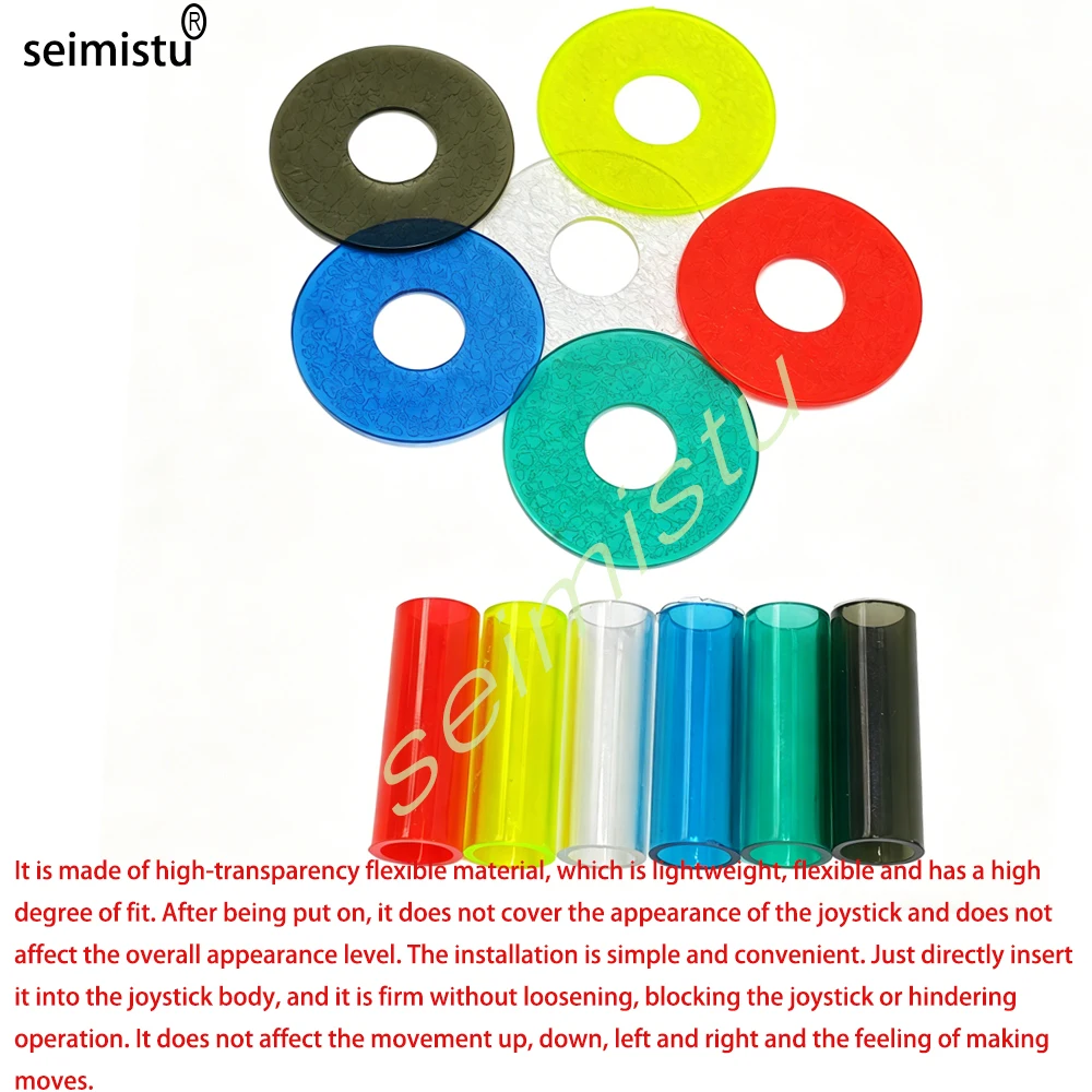 Transparente Kristallkugel-Joystick-Abdeckungen für SANWA/ZIPPY Beleuchtete Lightstick-Joysticks Kompatibel mit Arcade-Spielautomaten – Detail 6