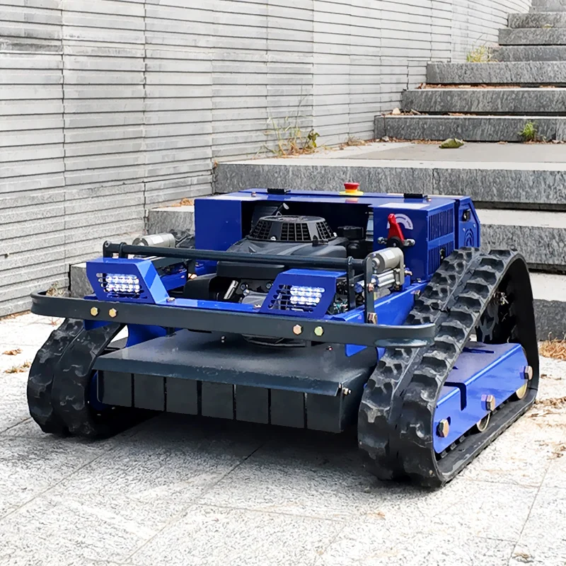 تخصيص عالية الكفاءة لجميع التضاريس صفر بدوره جزازة العشب التحكم عن بعد محرك لاسلكي جزازة العشب الروبوتية