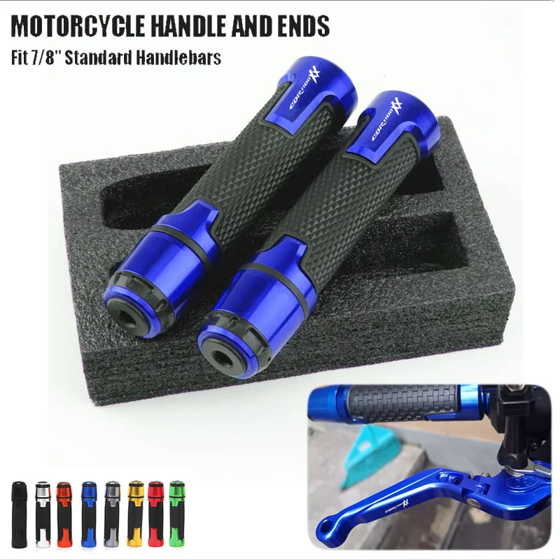 

For CBR1100XX / BLACKBIRD CBR1100 XX 1100XX 1997-2007 1998 99 7/8"22mm Motorcycle Accessories Handle Bar Grips Handlebar