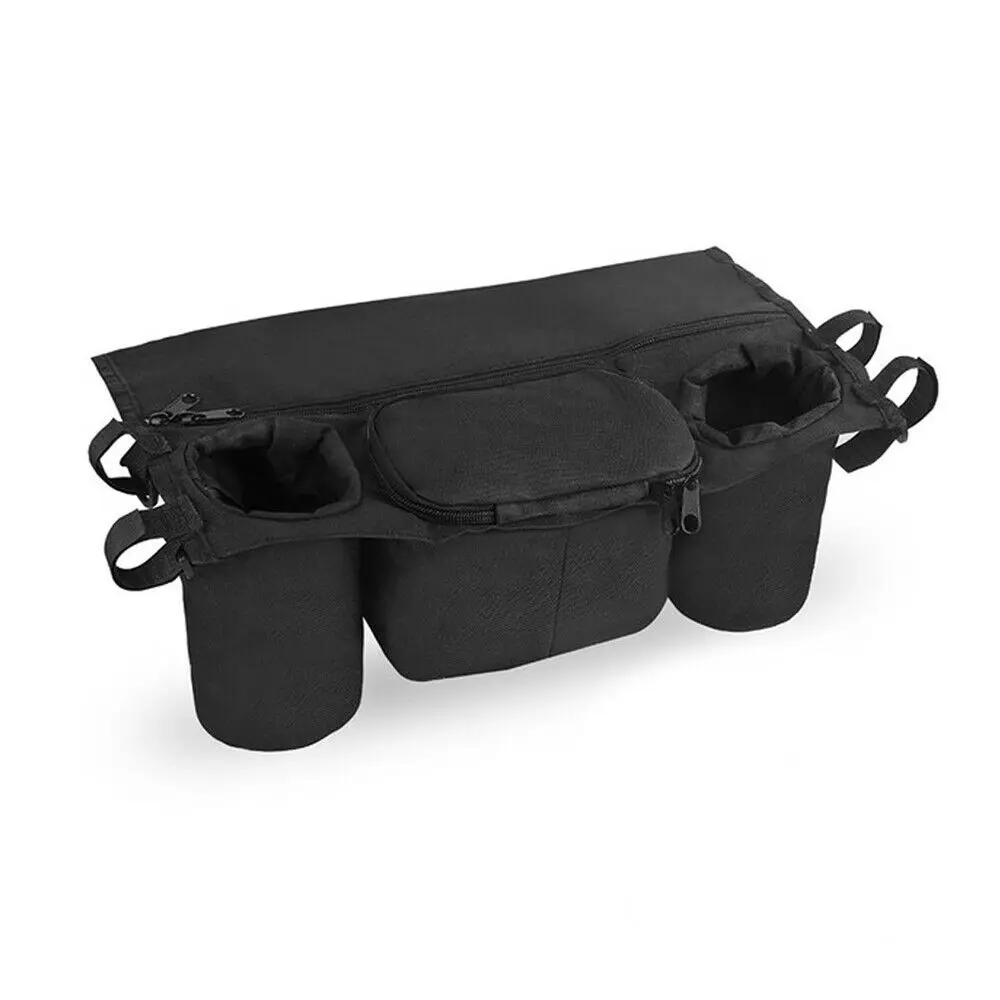 

A49K-Pram Baby Holder Storage Cup Pushchair Bottle Stroller Buggy Bag Organizer