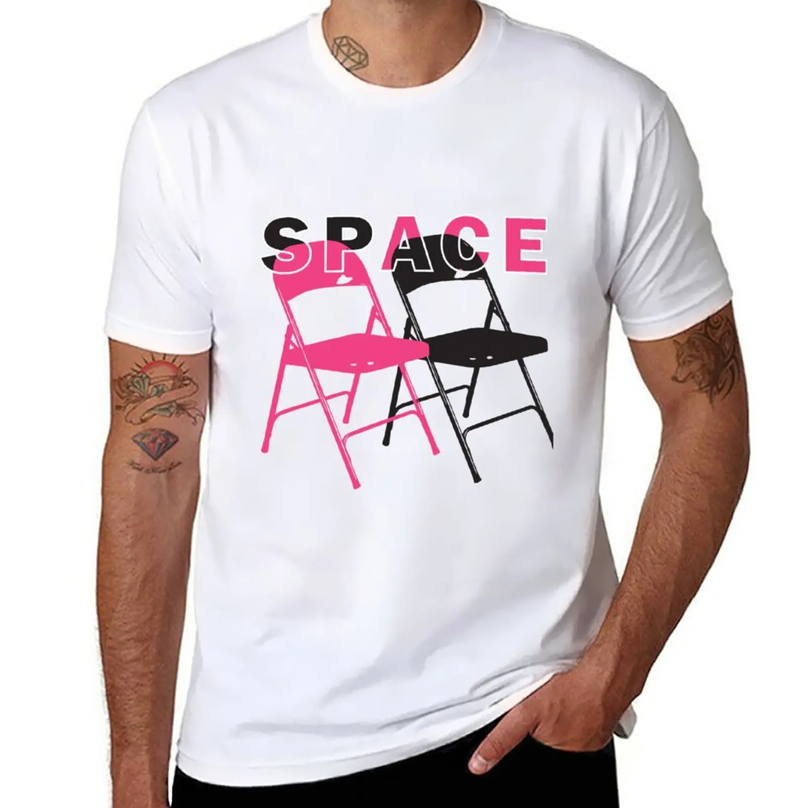 New Spac folding chair. T-Shirt boys white t shirts graphic t shirts oversized t shirts t shirts for men pack