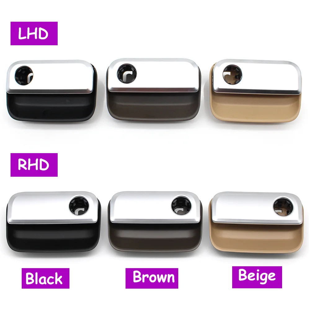 7P5 92A 958 LHD RHD Car Front Passenger Side Glove Box Dashboard Lock Storage Box Handle For Porsche Cayenne 2010-2017
