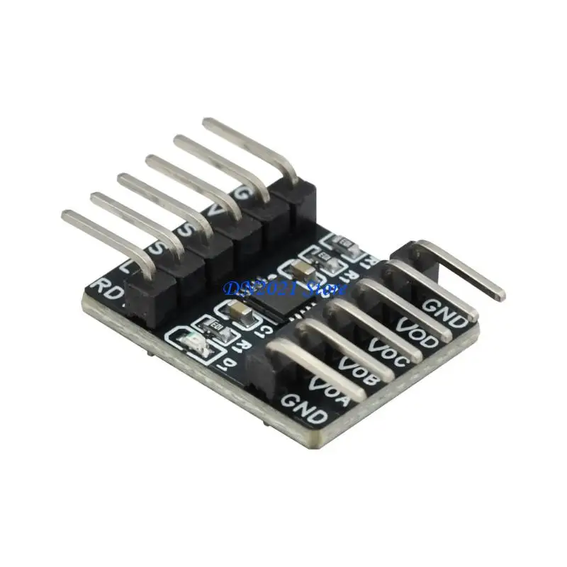 F3KE Four Channel MCP4728 DACs Module for Embedded Testing and Prototypes Circuits