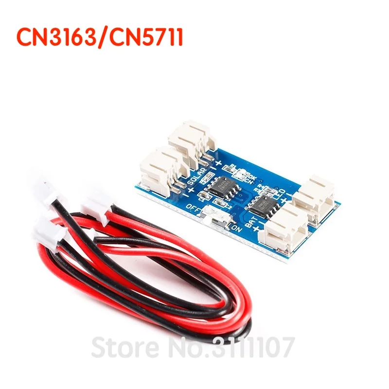 Mini Solar Lipo Lithium Battery Charging Charger Board CN3791 CN3163 CN3065 Solar Panel Regulator Controller Module with Cable