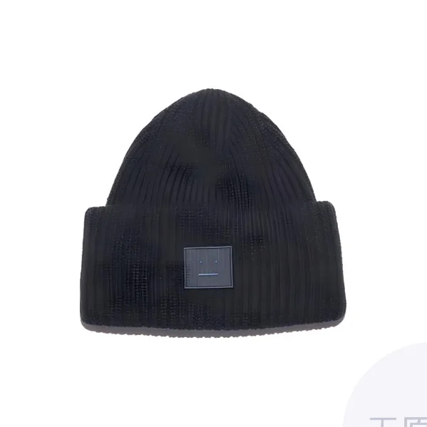 Acne Studios Wool Beanies Unisex Black D40009-900