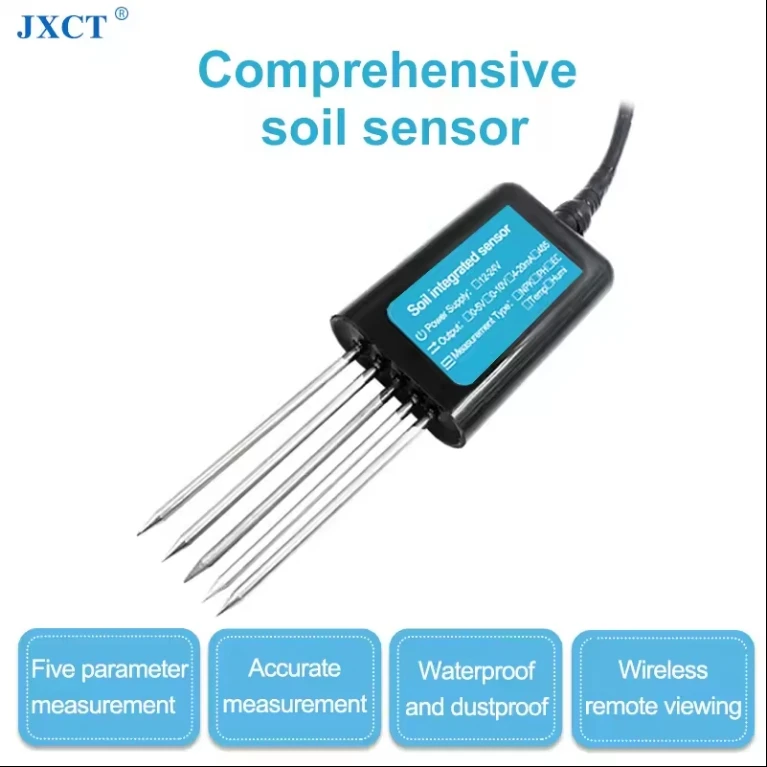 

Soil 7in1 sensor suit for JXCT analyzer moisture temperature soil npk sensor