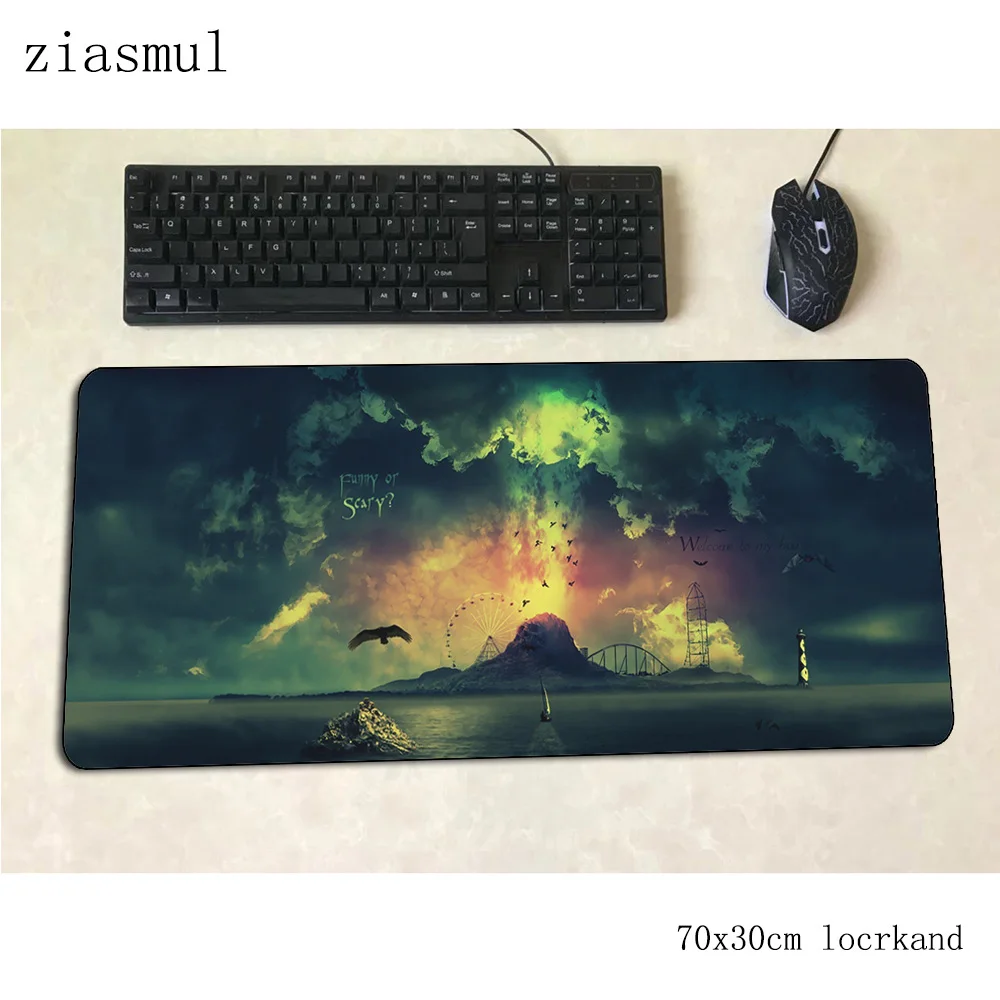 art mouse pad gamer 70x30cm gaming mousepad Mass pattern notbook desk mat cute padmouse games home gamer mats gamepad