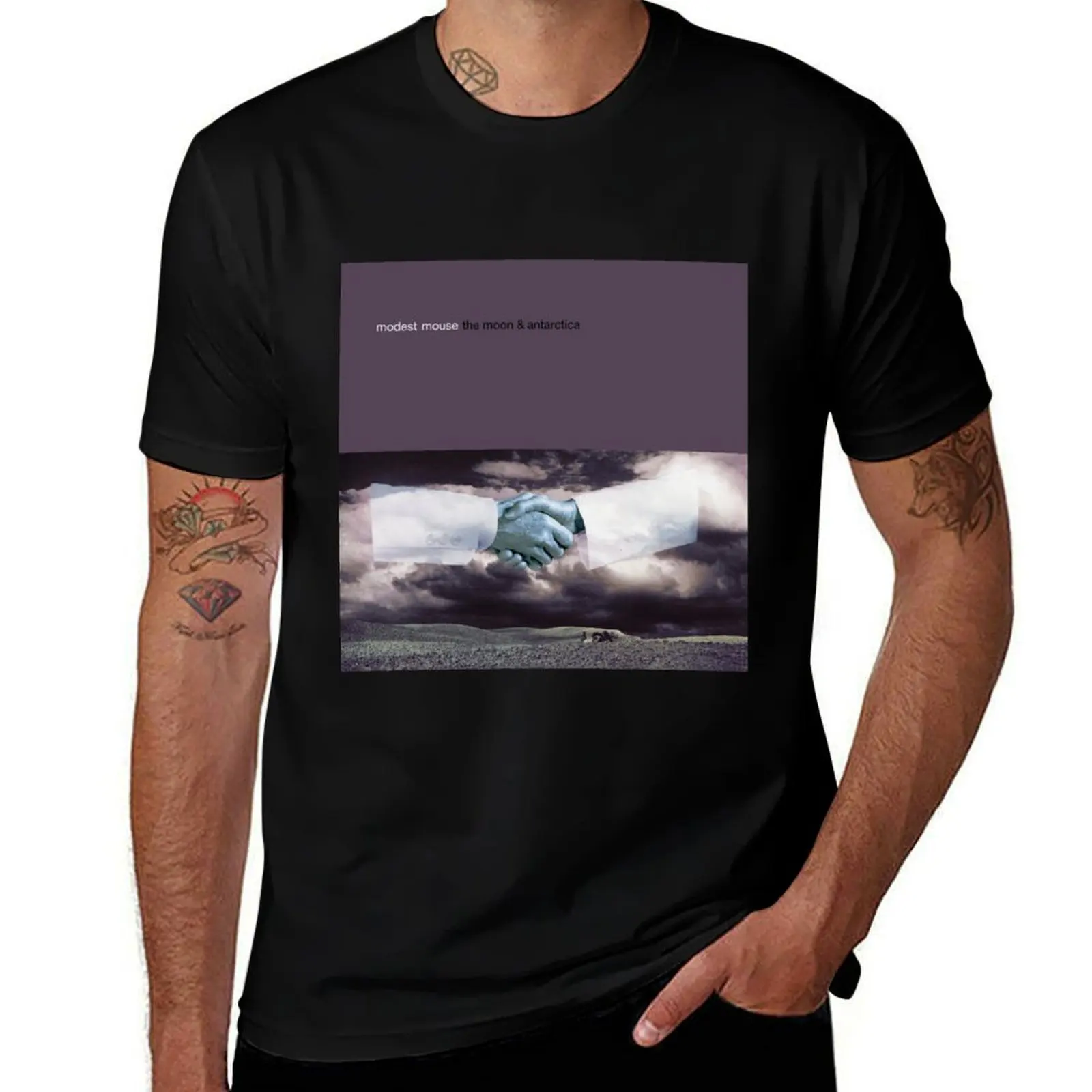 

Modest Mouse the moon antarctica T-Shirt vintage kawaii clothes vintage t shirts clothes for men
