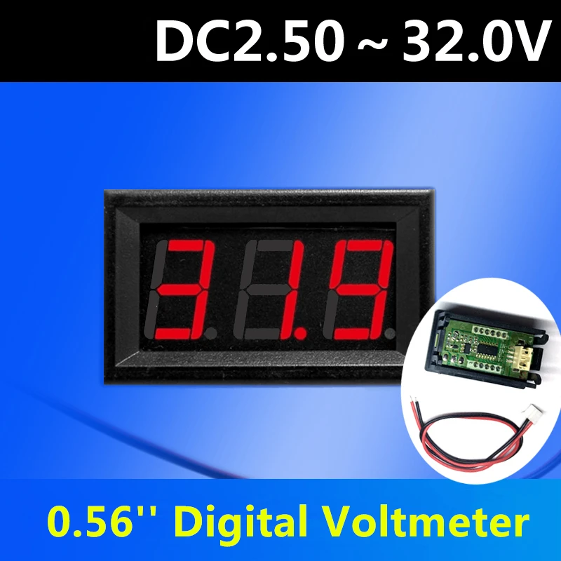 1pc DIY DC100V 10A Voltmeter Ammeter Blue Red Dual Amp Volt Voltage Current Meter Gauge Tester Panel Digital LED Display for Car