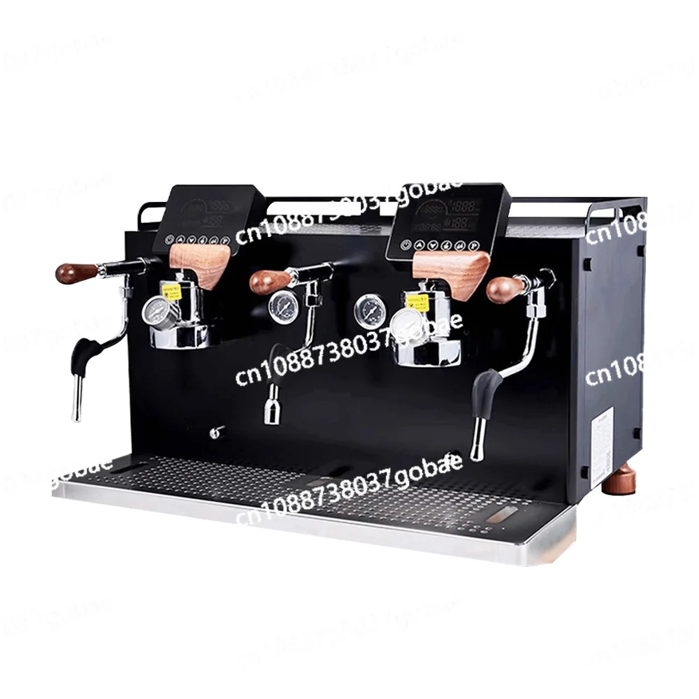 Machine à café CMSM3000, pompe rotative commerciale, double chaudière indépendante, semi-automatique italienne