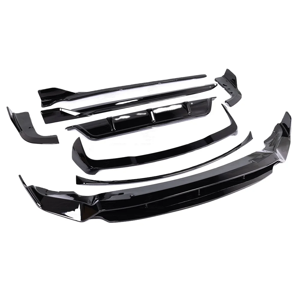 

Gloss Black Bodykit Front Splitter Lip Rear Diffuser Side Skirt for X5 G05 LCI Car Body Kits 2023+customcustom