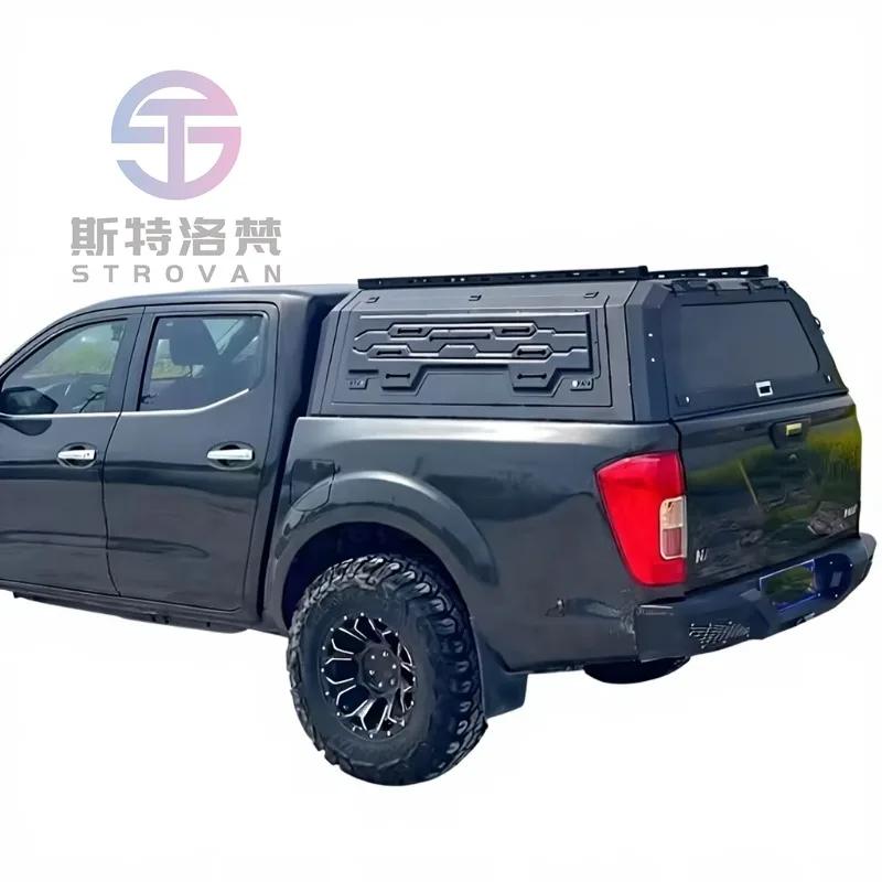 

Waterproof Steel Hardtop Canopy Pickup Camper Dual Cab Truck Bed Covers for nissan Navara NP300 Ssangyong Musso F150 Accessories