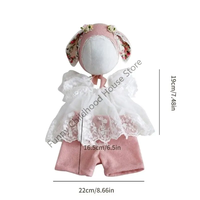 D0LA Recién nacidos Fotografía Diseño encaje Gat.