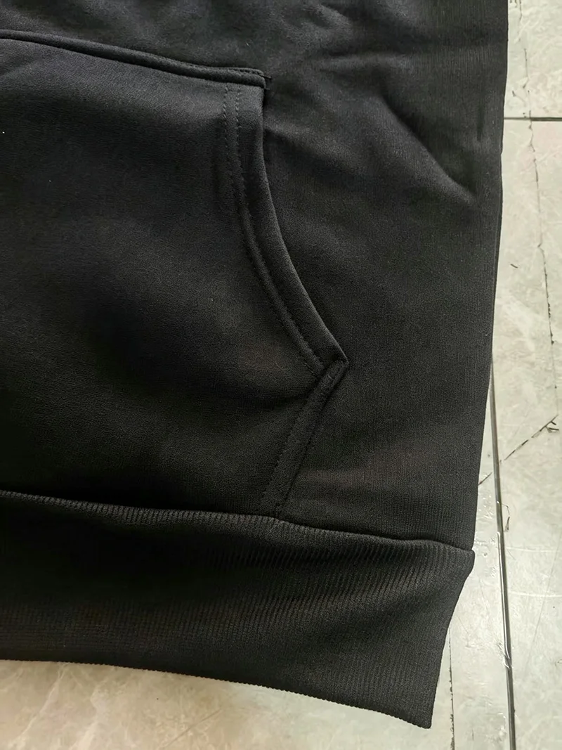 Herren Alt Gothic Zip-Up Hoodie Y2k High Street American Style Dunkler Dornen-Print Fleece-gefütterter Loser Biker Herbst-Winter-Sweatshirt – Detail 12