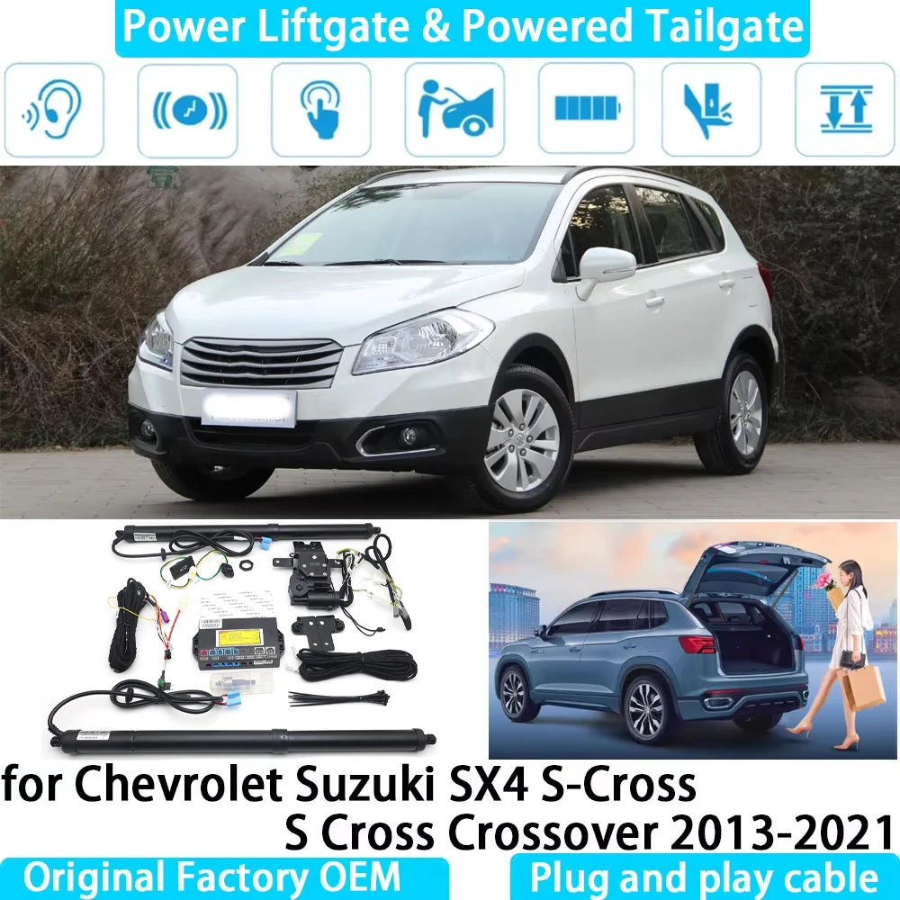 for Chevrolet Suzuki SX4 S-Cross S Cross Crossove Automatic Electric Power Liftgate Powered Tailgate Strut Tail Gate Lift System