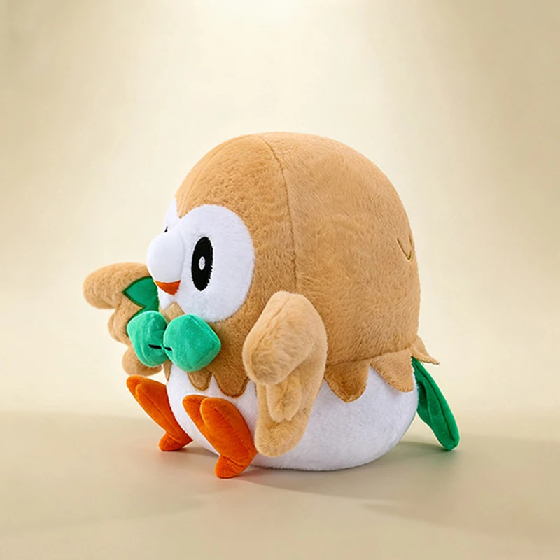 30-50cm Cute Rowlet Pokemon Plush Toys Stuffed Doll Cartoon Pokémon Plushie Anime Bird Pillow Xmas Birthday Gift for Kids