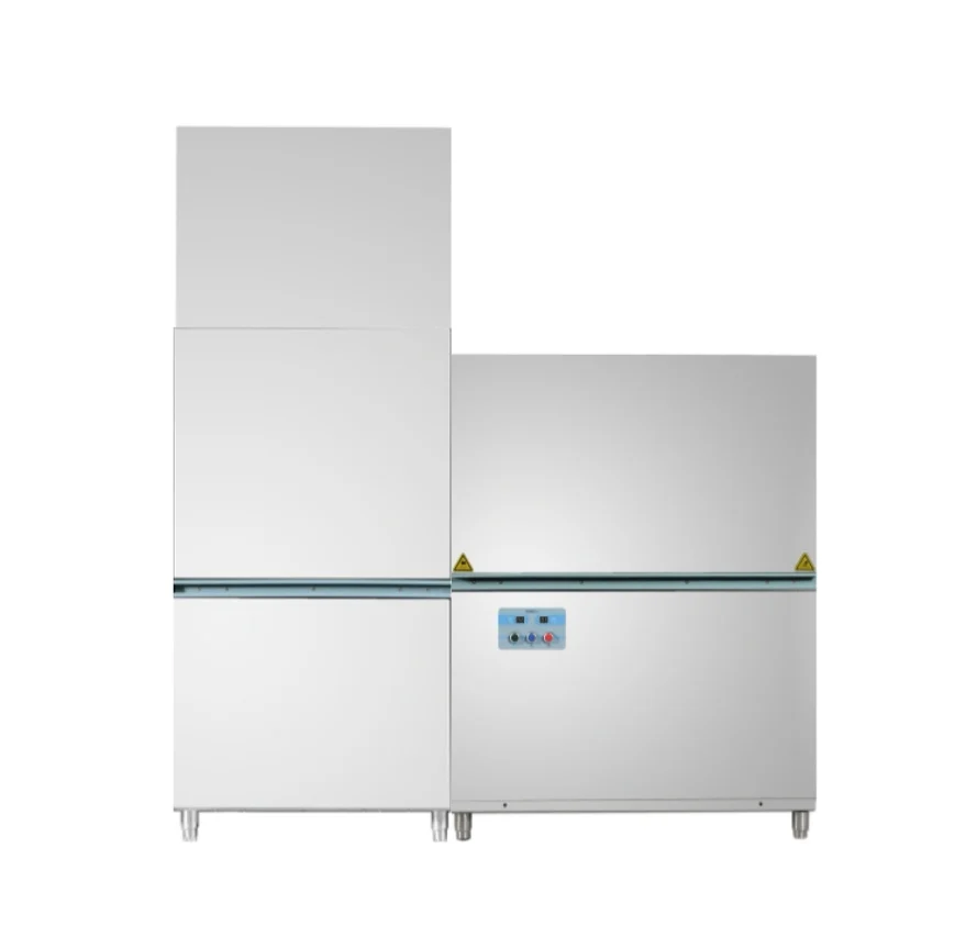 Efficient Commercial Dishwasher Stainless Steel 160 Sets Capacity Freestanding Kitchen Appliance Quick Cleaning Solution