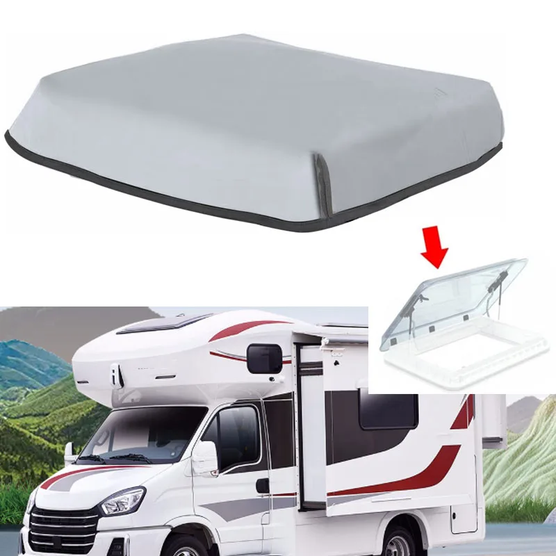 

Caravan Window Thermal Insulation Pad RV Rain Protection Cover Thermal Insulation For Dometic Skylight 750*500mm/400*400mm