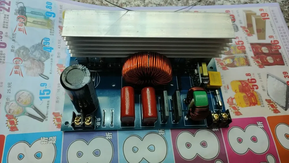 2000-watt Pfc Boost Board with AC/DC Input and DC Output for Boost and Voltage Stabilization