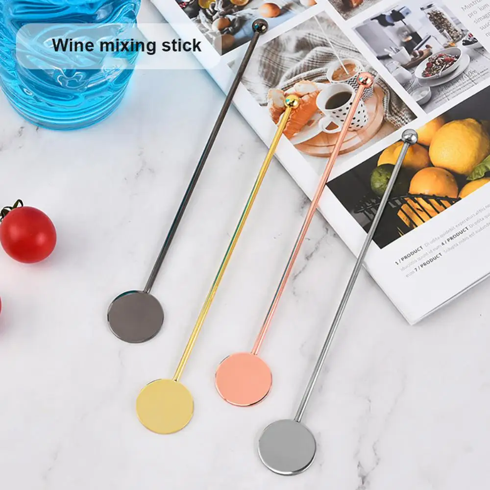 Cocktail Picks Stick Reusable Fancy Multicoloured For Cocktail Beverage Drink Stirrers Stirring Sticks Polished Durability