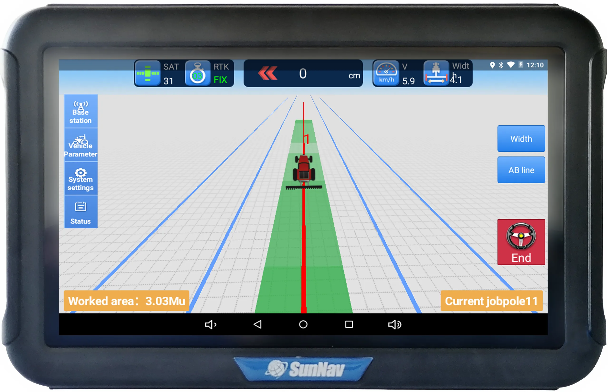 Precision Agriculture Autosteering GPS Guidance Auto Steer System for Tractor GPS Auto Pilot System