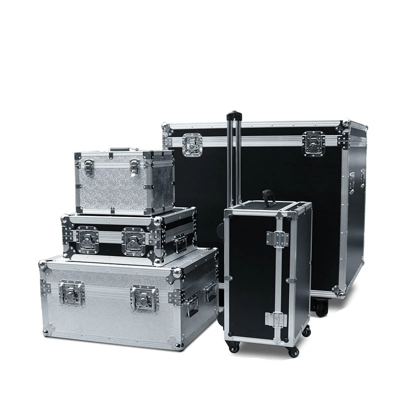 

High quality fancy design small size aluminium display flight case