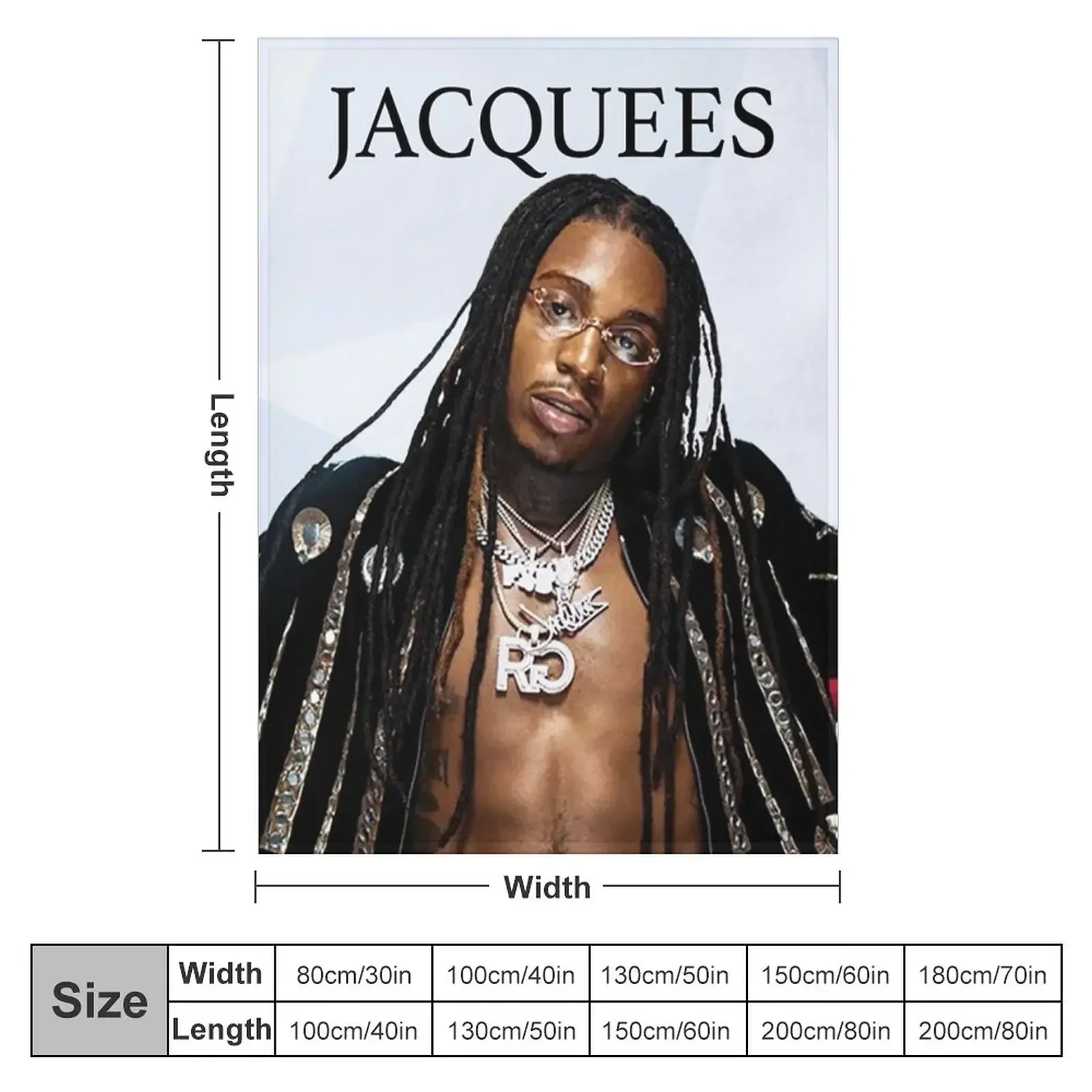 Ninejaq King of R & B American Tour 2019 2020 Throw Blanket Soft Big Soft decorative Designers Blankets