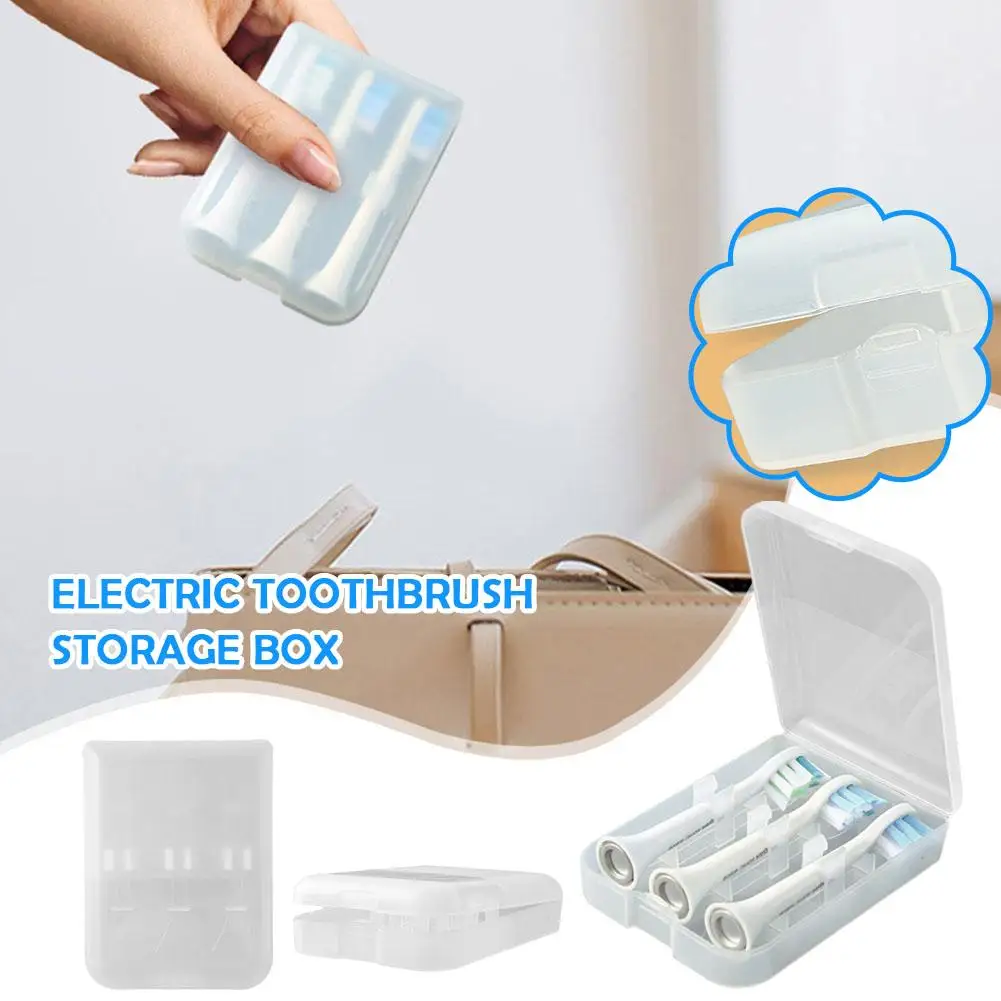 Universal Transparent Travel Electric Toothbrush Head Storage Case Box Travel Portable Box For Philips Oral B Sushi G5K1