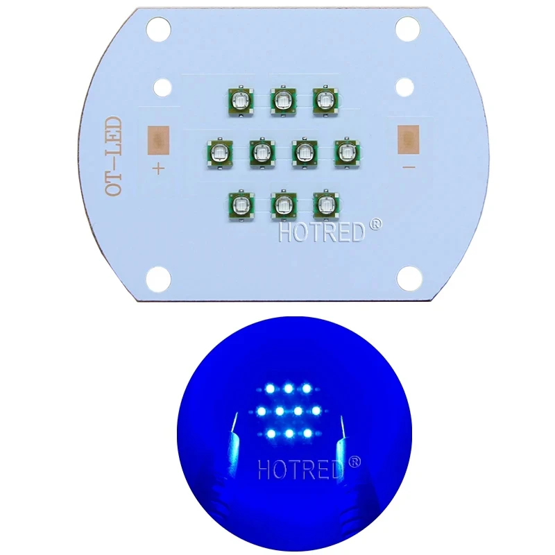 3W 30W 60W 450nm 660nm Plant Grow LED light Epileds Led Emitter Light 660nm deep red 450NM Royal Blue for indoor garden plant