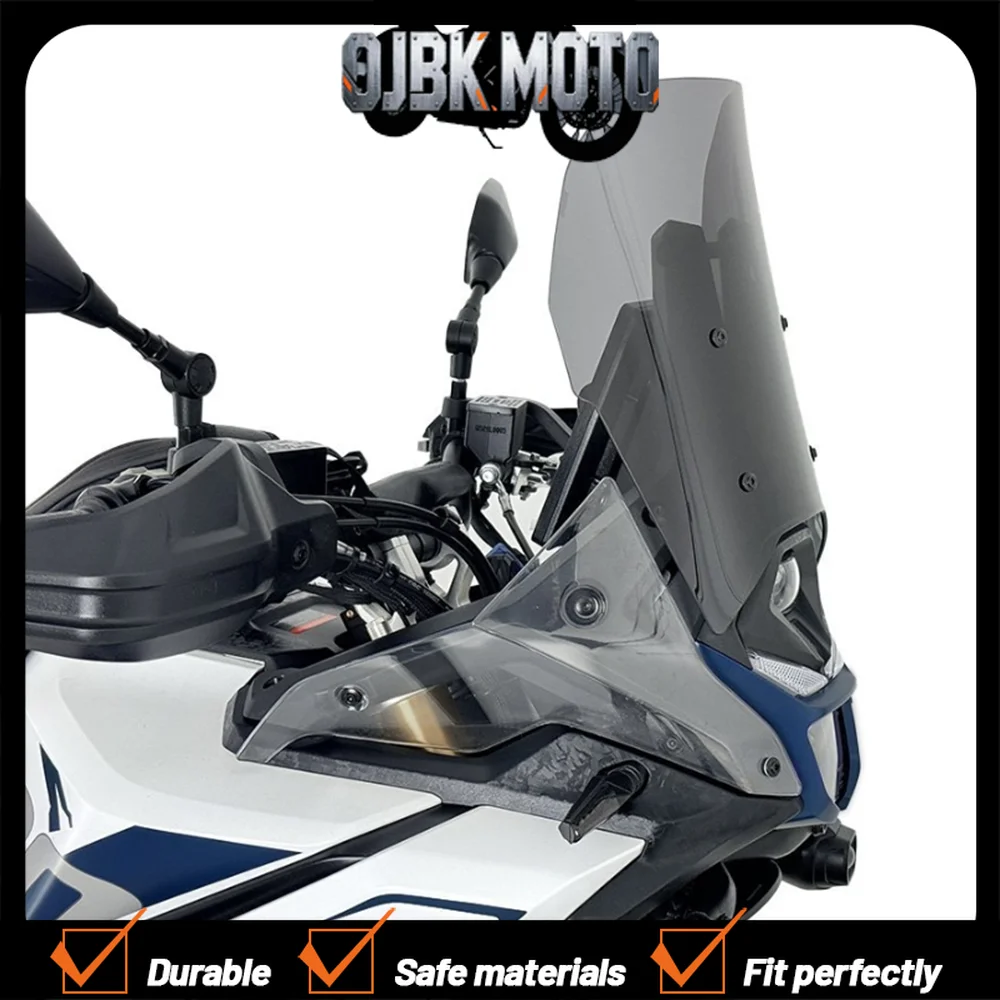 

for LONCIN VOGE DS800X Rally Motorcycle Windshield For VOGE DSX800 800DSX Touring Windscreen DS 800X DS800 X DSX 800 Windshield