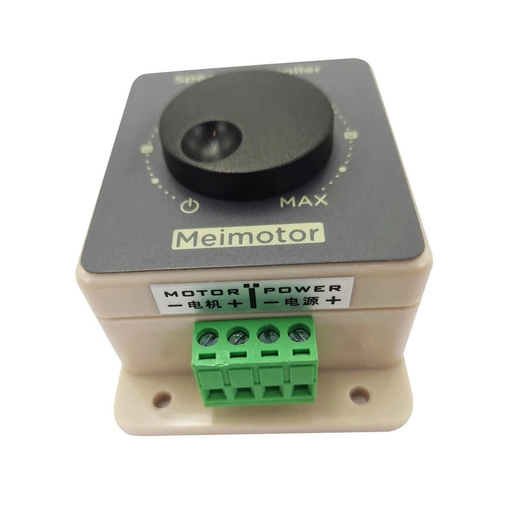 New CCM96SK 20A PWM DC Motor Governor 12V/24V/36V/48V High Power DC Drive Speed Controller Module Waterproof adjustment switch