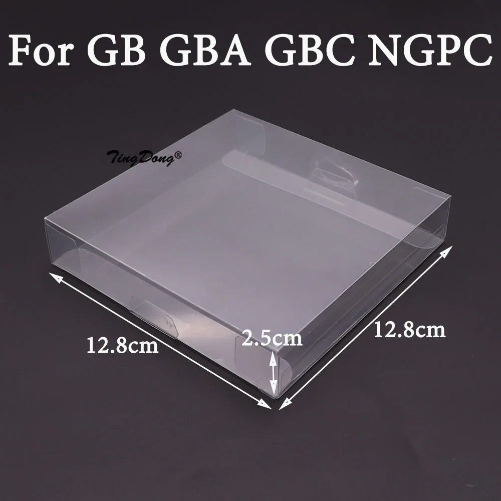 20 stücke transparente Game Box Protector Case CIB-Spiele klares Plastik Haustier für N64 GB GBA GBC NES NES Switch für PS5 PS4 PS3 PS2