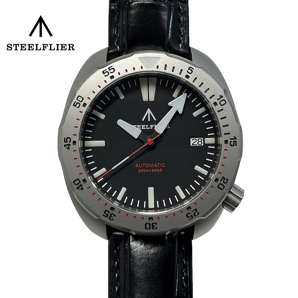 

STEELFLIER Official SF757 New Arrival Mechanical Dive Wristwatch NH35 Movement 20Bar Waterproof Super Luminous Luxury Watches