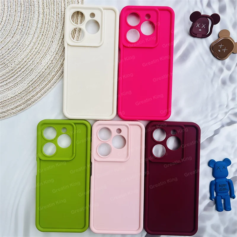 Soft TPU Silicone Case For Tecno Spark Go 2024 BG6 / POP 8