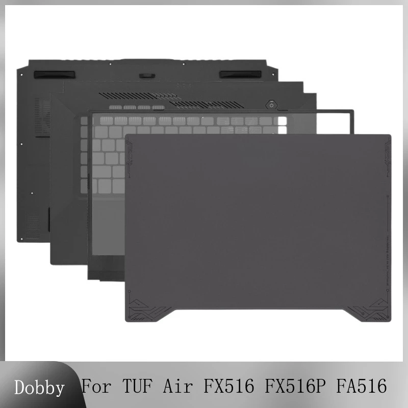 

New For TUF Air FX516 FX516P FA516 Laptops LCD Back Cover Front Bezel Palmrest Upper Cover Bottom Case Lower Base Shell Repair