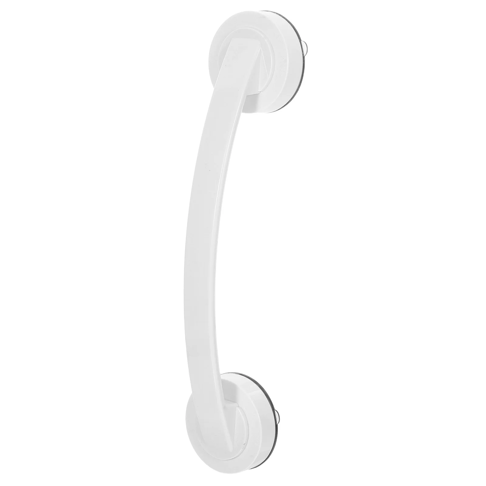 

Large White ABS Bathroom Grab Bar Wall Mounted Safety Hand Rail Elderly Support Handle Shower Bathroom Armrest Toilet Stability