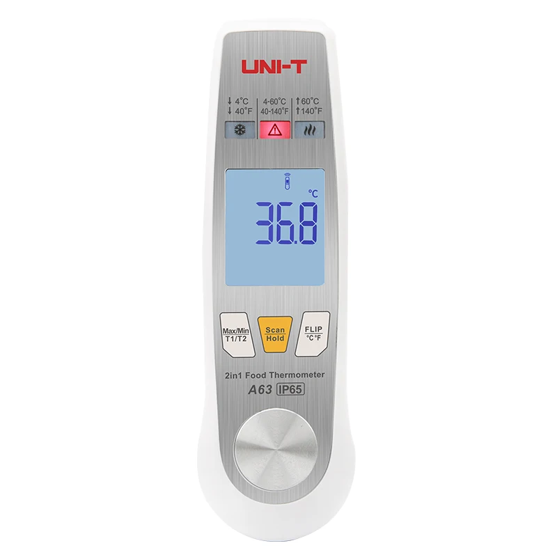 UNI-T A63 Food Thermometer - Infrared High-precision Water Temperature And Milk Temperature Probe Type Oil Thermometer
