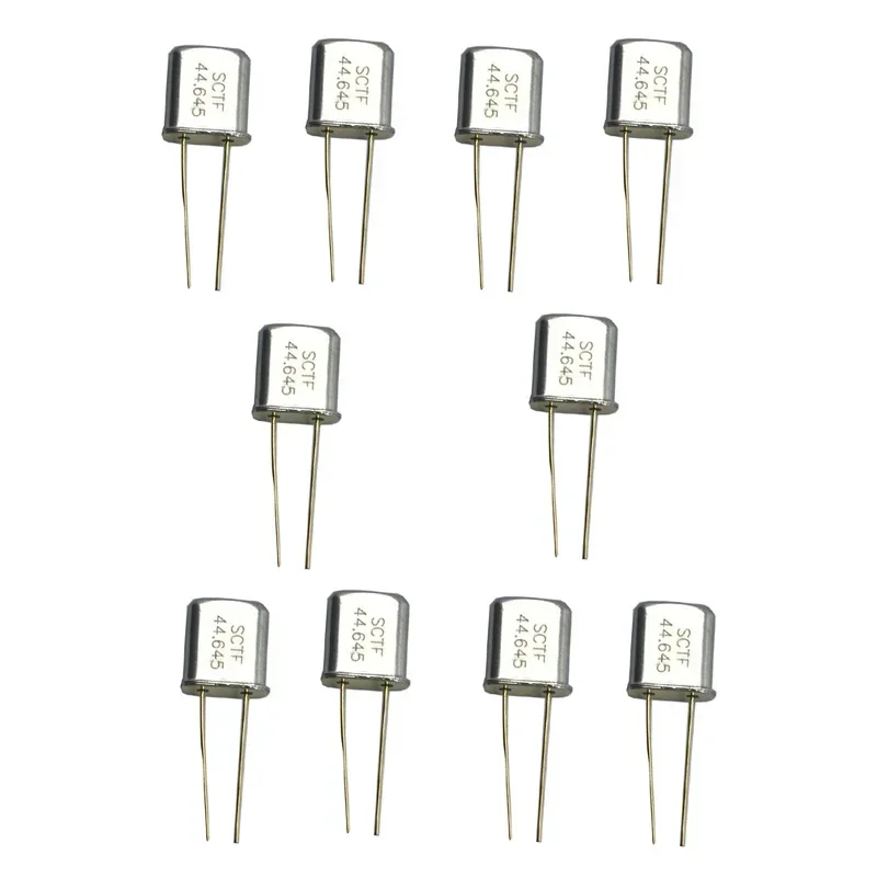 

10pcs RX Crystal Oscillator 44.645MHz For Motorola Walkie Talkie GM140 GM160 GM300 GM338 GM340 GM360 GM380 GM950 GM1280 GP300