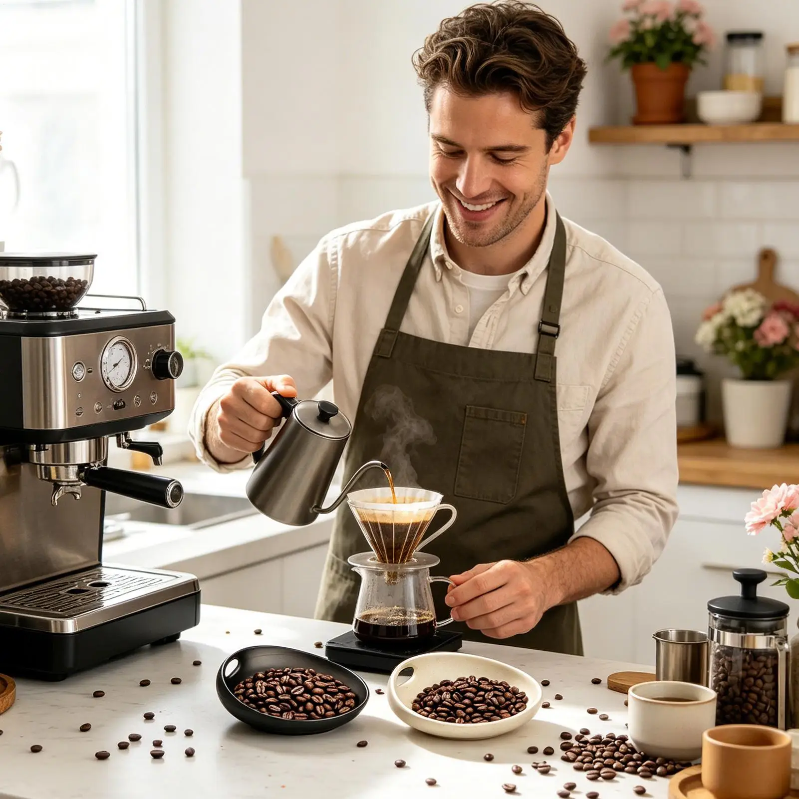 Coffee Dosing Tray Pouring Weighing Container Coffee Bean Cup For Enthusiasts Kitchen Brewing Pourover Espresso Machine Counter