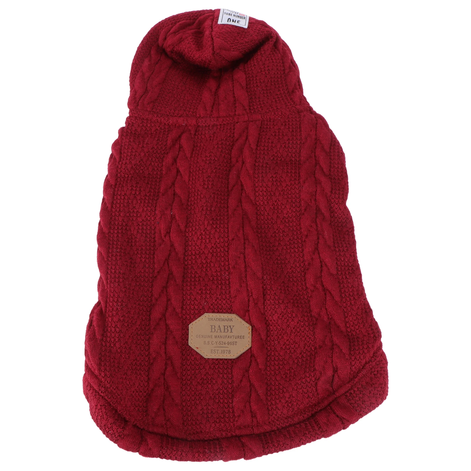 

Pet Fleece Sweater Dog Clothing for Small Dogs Adjustable Cute Cold Weather Hoodies Comfortable Sweaters Clothes