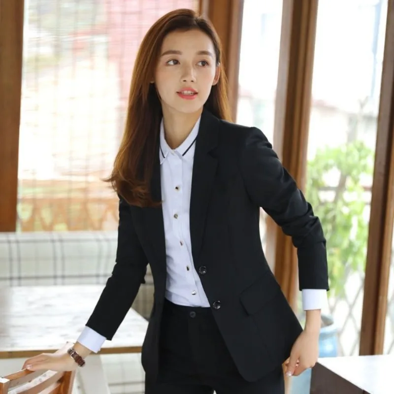 2026 New Blazer Femininity Foreign Autumn and Winter Korean Version Muse Fan Professional Wear Work Clothes Formal Small Suit