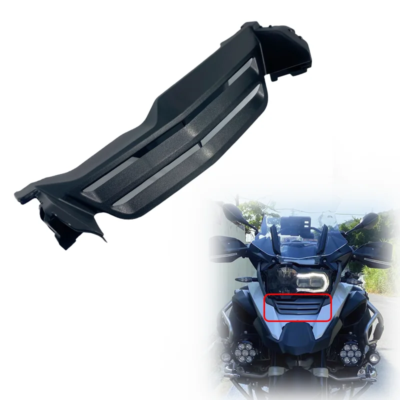 Motorcycle Unpainted Black Front Running Lamp Cover For BMW GS1200 R1200GS R1250GS Adventure r 1250 GS 2013-2021