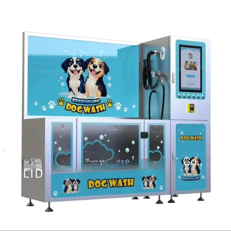 Customized Worldwide Exported Eco-Friendly Self-Service Dog Wash Station for Pet Store & Pet Care International Supply