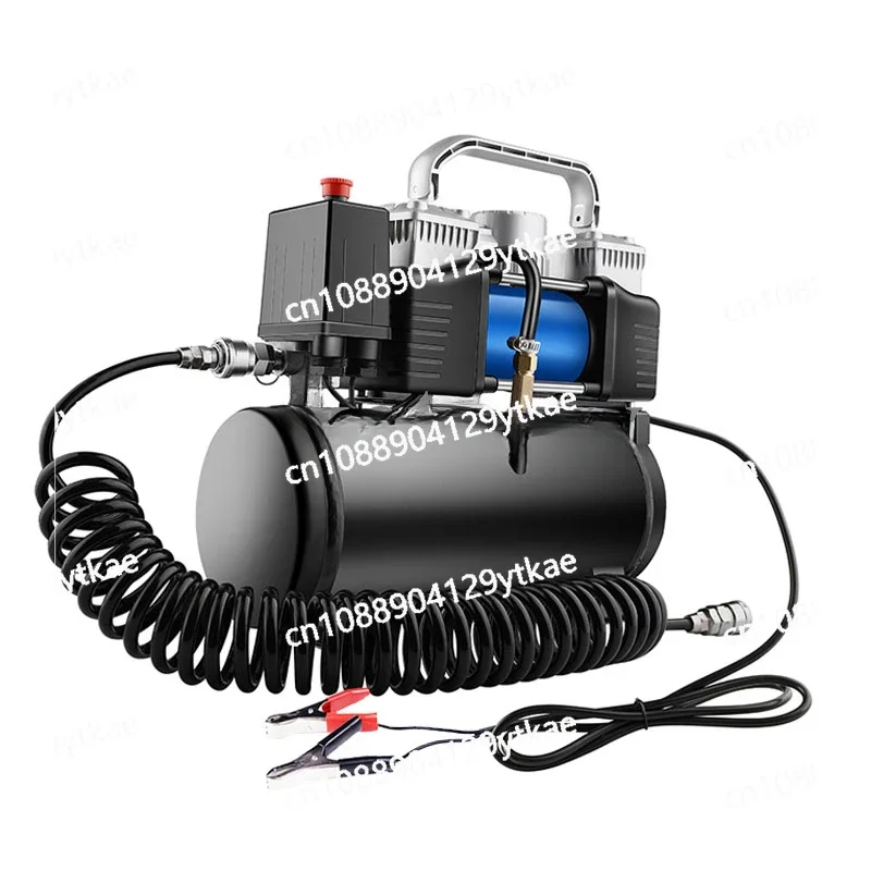 12V 220V 6 L  Air Compressor Pump Portable Small High-pressure  Pump Car Air Compressor