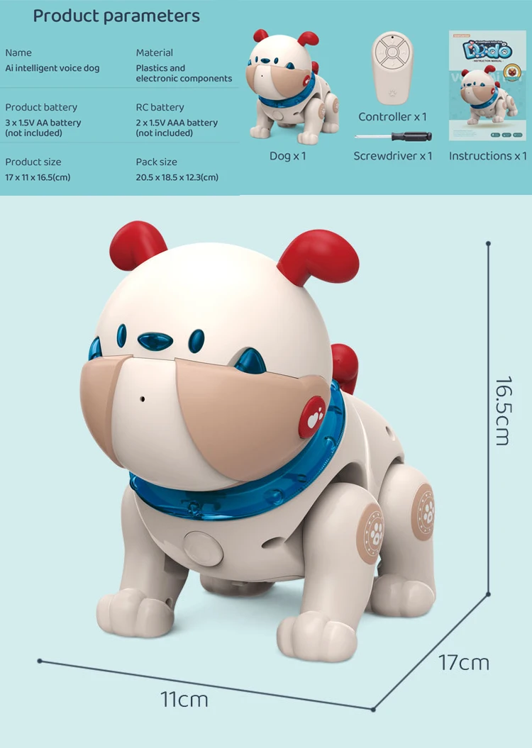 

Multifunction RC Robot Smart Dog Russia IR Induction Gestures Dancing Music Light Touch Induction Kids Remote Control Toys Pets