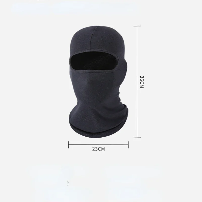 Men\'s Cycling Cap Balaclava Full Face Ski Mask Hood Hiking Camping Hunting Tactical Airsoft Cap Bike Hats Neck Gaiter