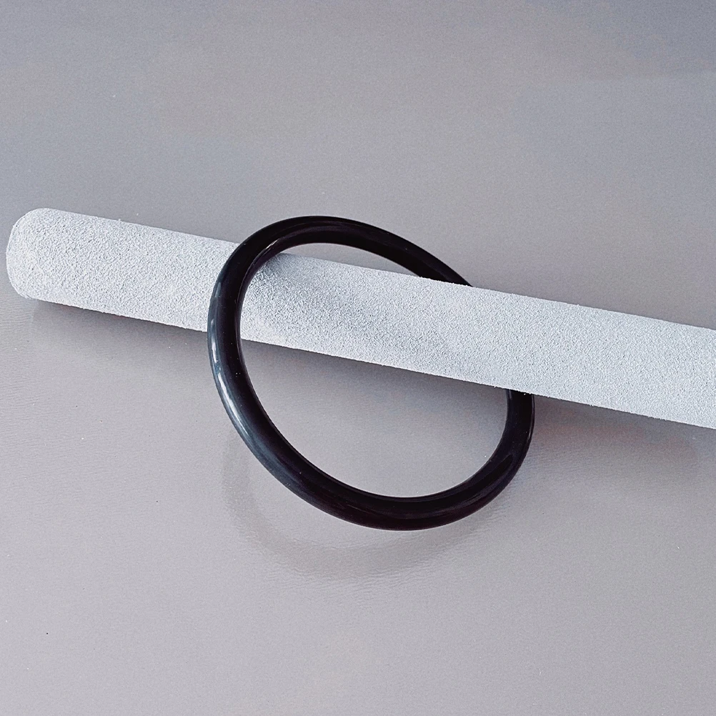 

5pcs Music Rubber Ring Sound Cushion for Meditation Accessories Lightweight Simple Design Black Ring Gasket Tibetan Bowl Mat